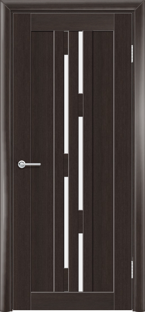 Т37, Орех темный рифленый, Белое матовое