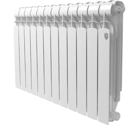 Радиатор алюминиевый Royal Thermo Indigo 500 500 мм Бок., Белый