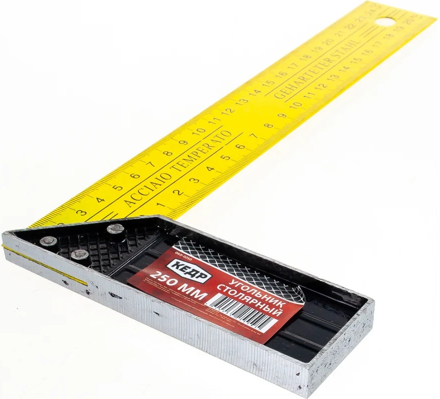 Угольник столярный Кедр 060-0250 (250мм) 28731