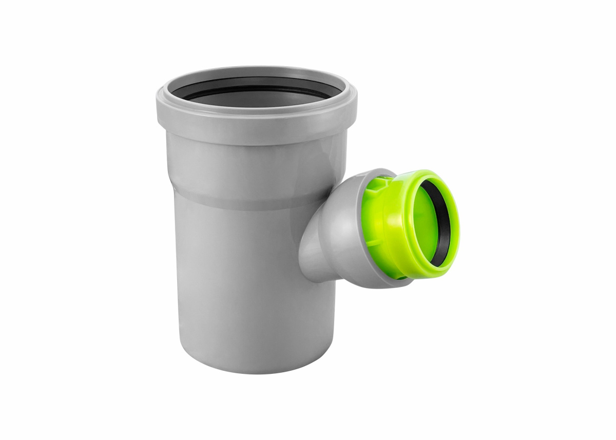 Тройник регулируемый 53-81° для внутренней канализации