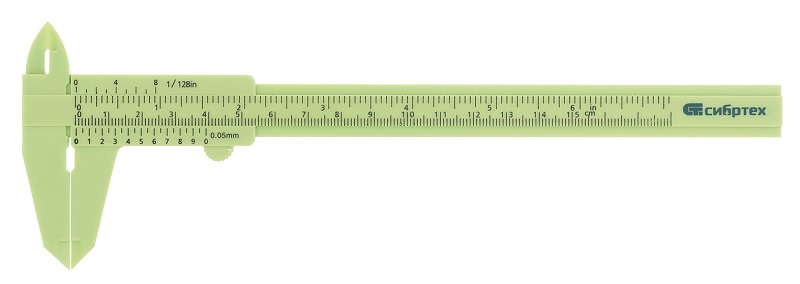 Штангенциркуль с глубиномером Сибртех (150мм, цена деления 0,05мм) 31621