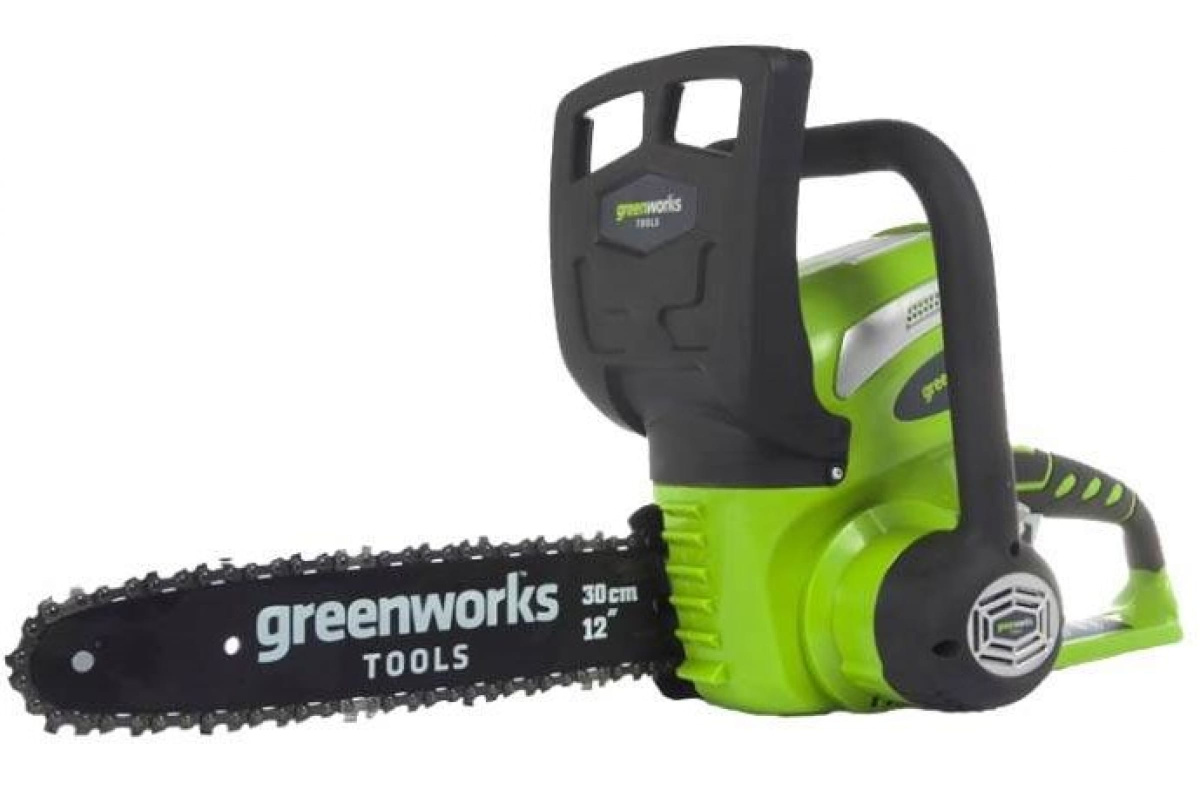 Пила цепная аккумуляторная Greenworks G40CS30 20117UA с АКБ