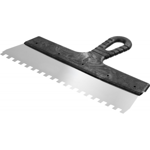 Шпатель фасадный зубчатый Master Color, 4х4мм(350мм) 03-2355