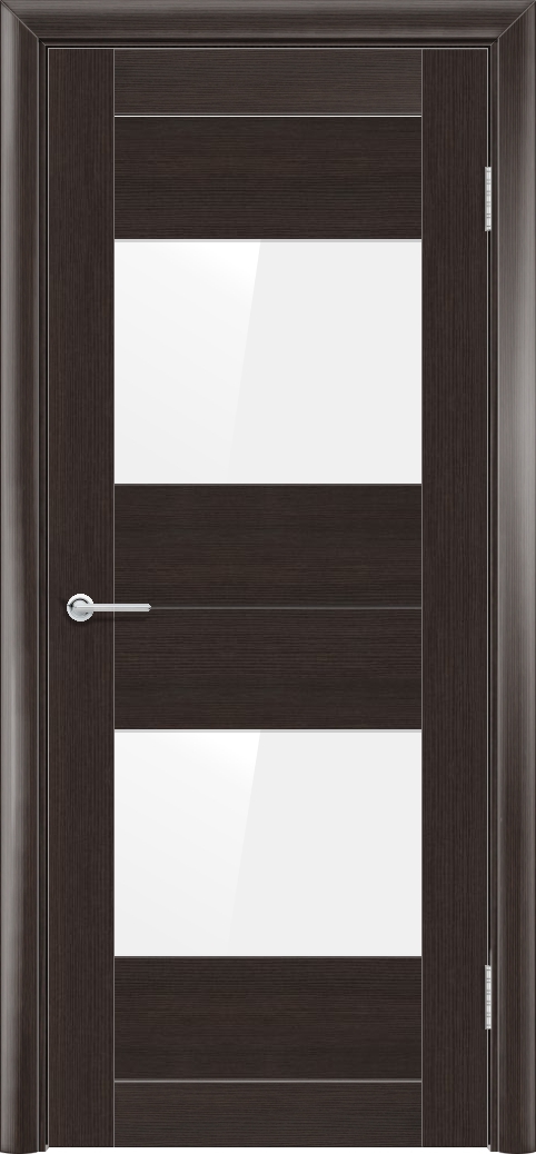 Т33, Орех темный рифленый, Лакобель белый