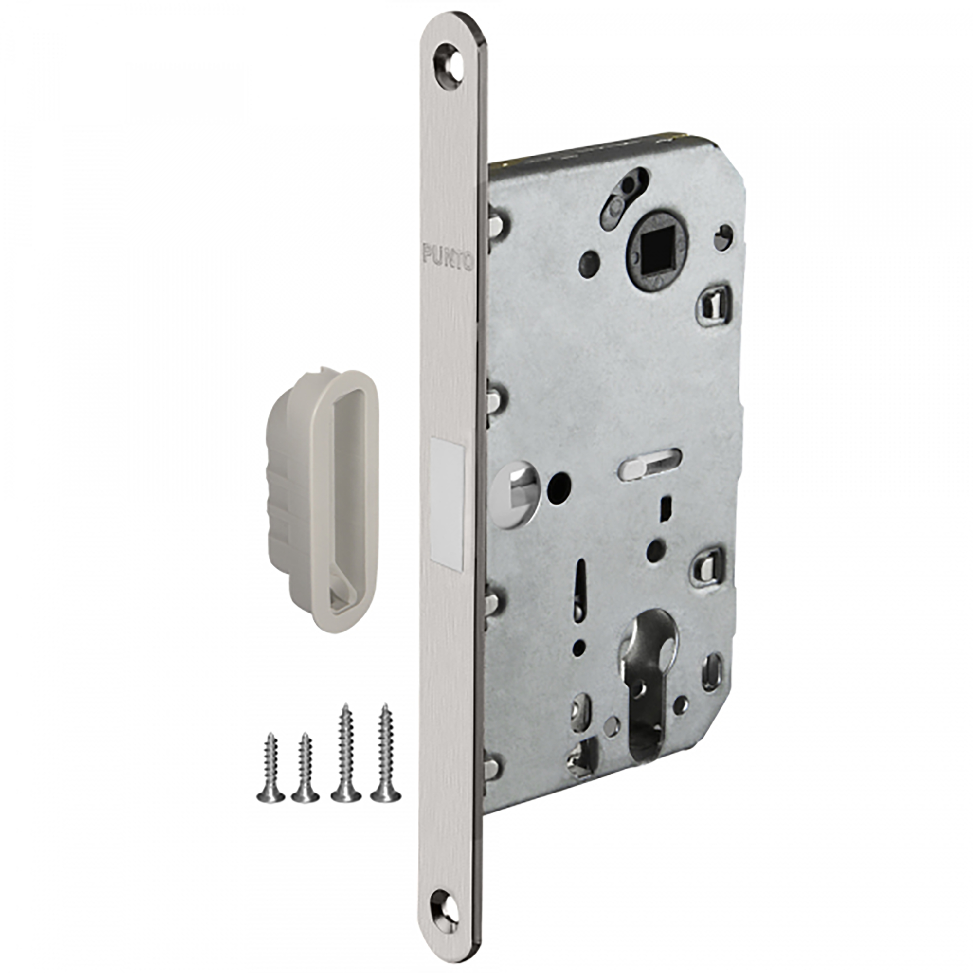 Защелка врезная магнитная Punto ML85-50/BL SN матовый никель блистер 48801