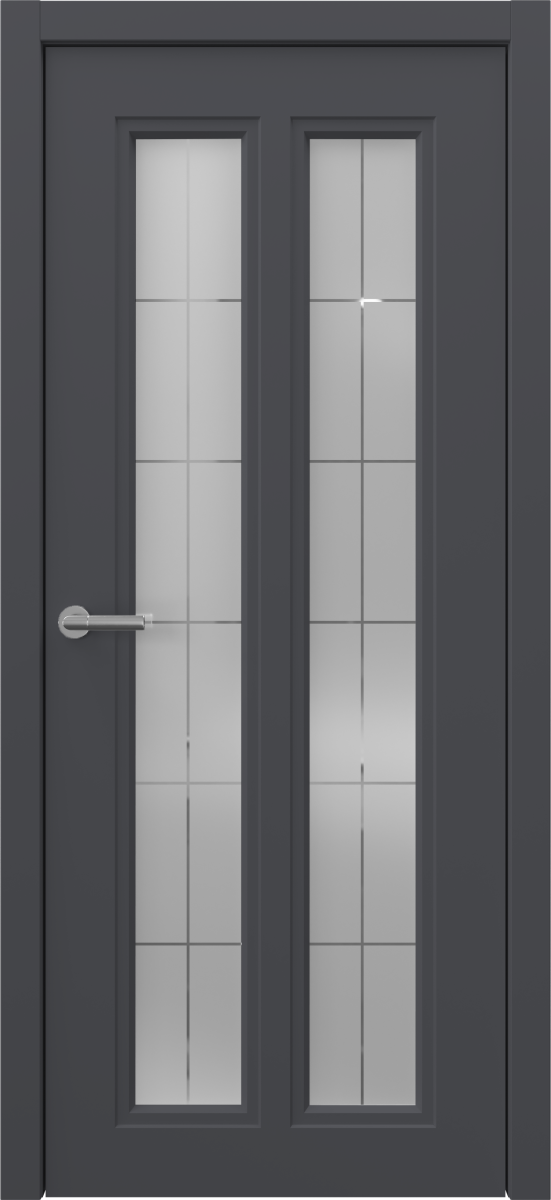 Nevada 7, Nevada, Экошпон, Софт графит, Сатинат белое