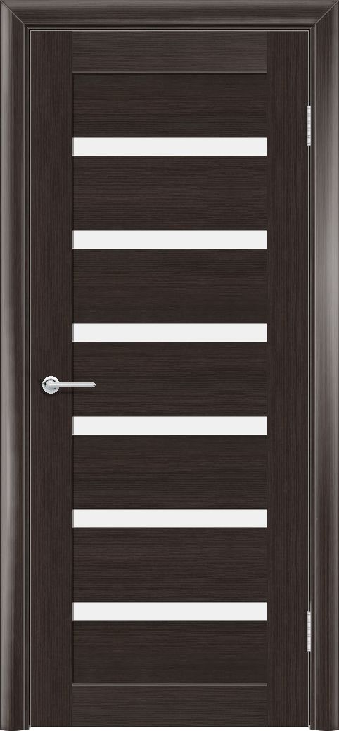 Т61, Орех темный рифленый, Белое матовое