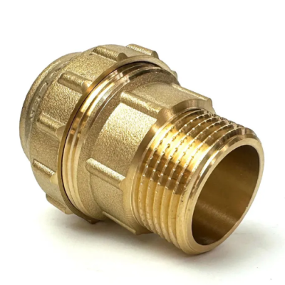 Муфта для ПЭ труб с наружной резьбой TIM