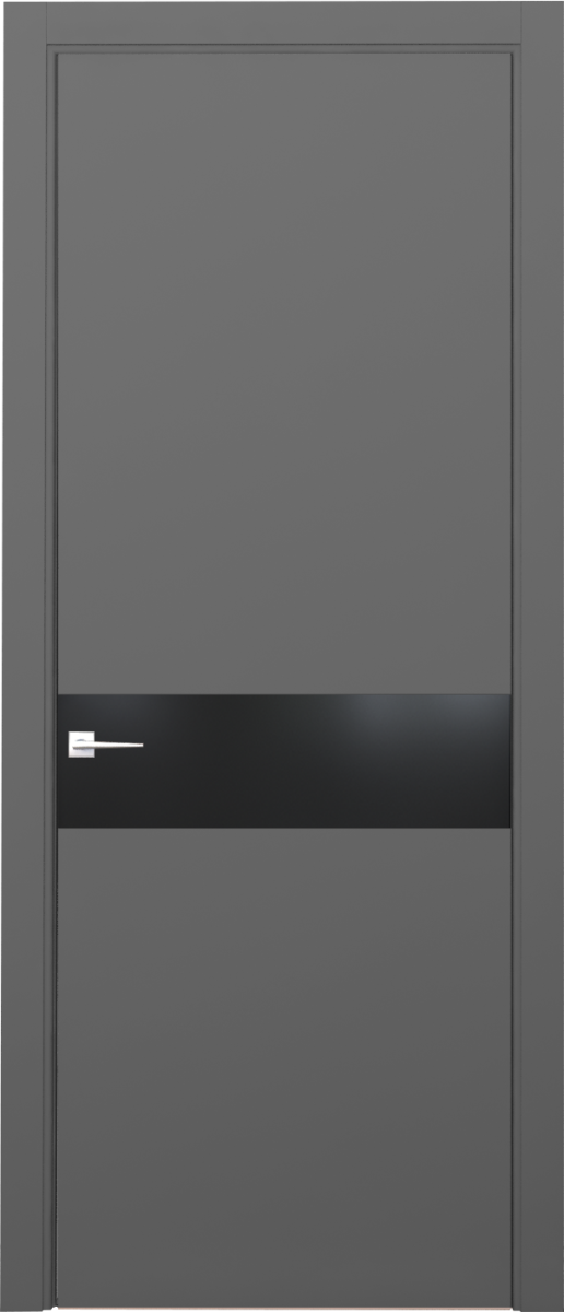 Ultra 2, Ultra, Экошпон, Софт серый, Лакобель черный