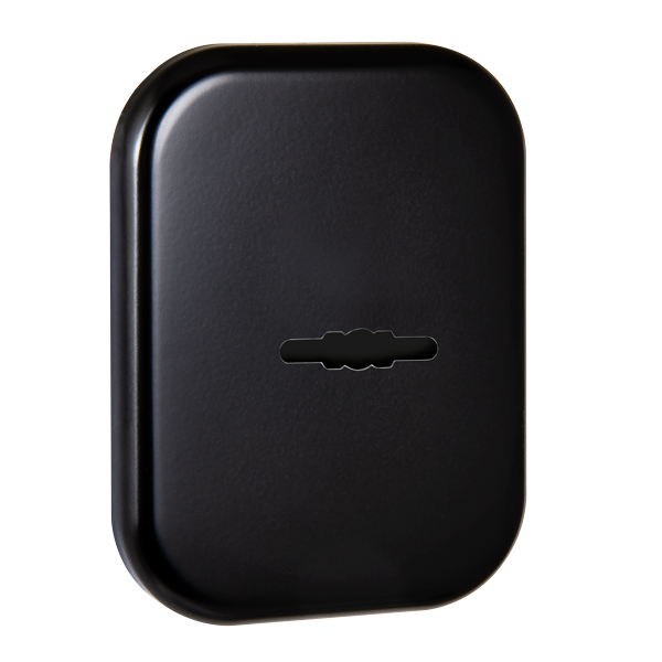 Накладка на сувальдный замок FUARO ESC.S.XL/K.486 (SC 486-S SQ XL) BL со шторкой черный (1шт) 40893
