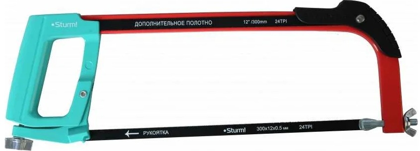 Ножовка по металлу с дополнительным упором Sturm! (300мм) 1061-07-300