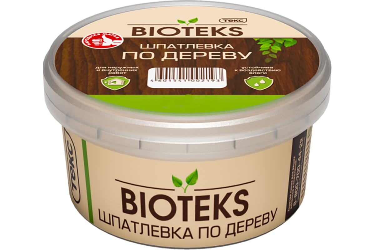 Шпатлевка по дереву Профи бук 0,25кг (6/60) Текс 20063