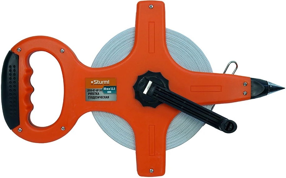 Рулетка геодезическая Sturm (50м) 2010-07-GP-50
