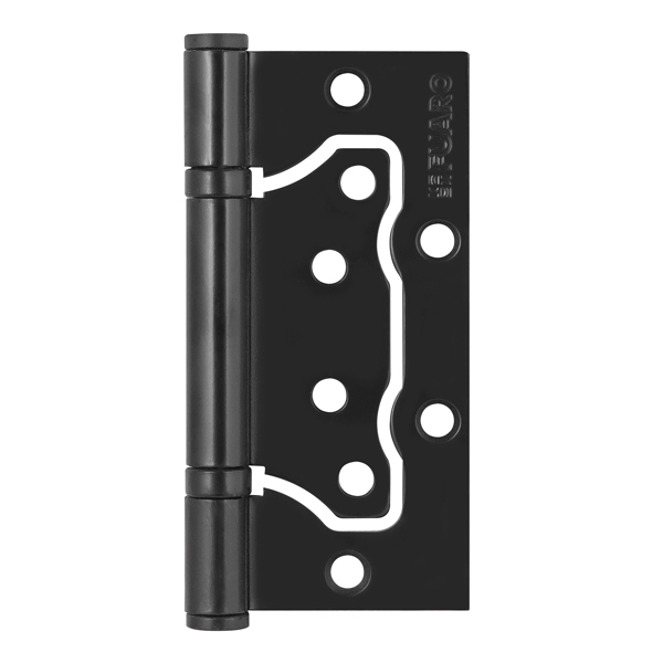 Петля универсальная без врезки Fuaro IN4500W-BL (500-2BB/BL 100x2,5) BL черный матовый 39745