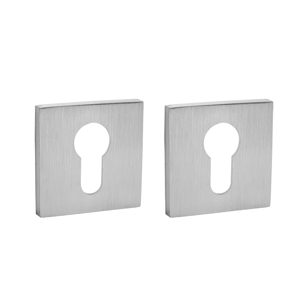 Накладка под цилиндр AJAX ET.K.JS51 (ET JS) SSC-16 сатинированный хром 48271