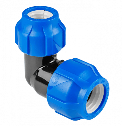 Отвод компрессионный переходной ПНД (внут./внут.) Valfex