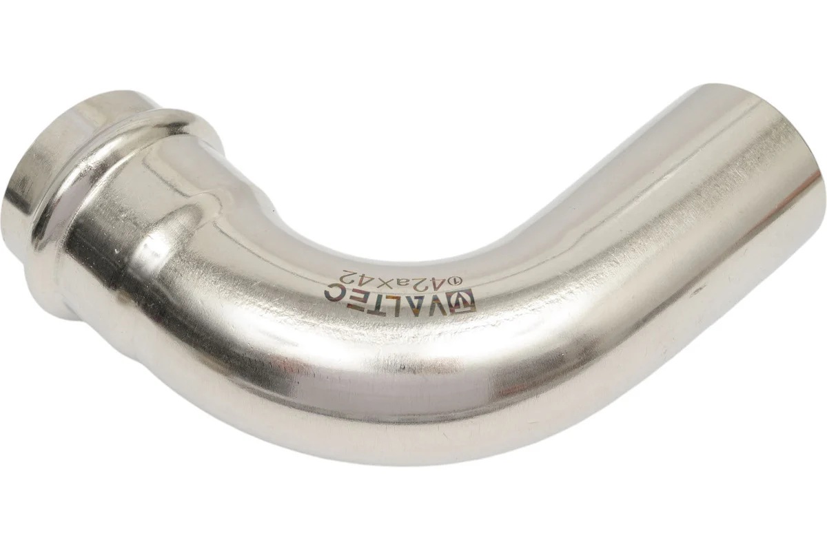 Угольник Valtec из нержавеющей стали 90° (нар.)