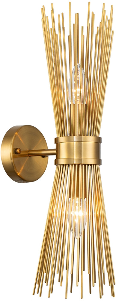 Бра Romeo KM1239W-2 brass