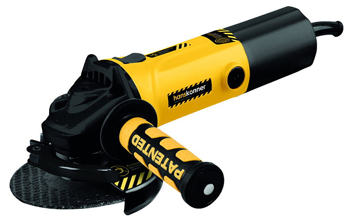 Шлифмашина угловая сетевая Hanskonner HAG9512P
