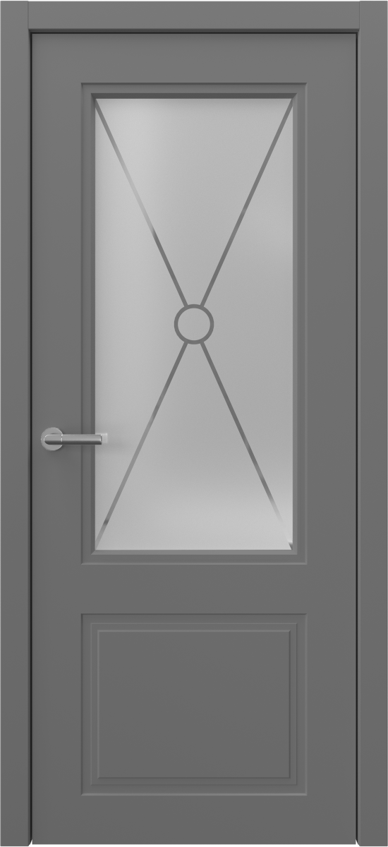 Nevada 17, Nevada, Экошпон, Софт серый, Сатинат белое