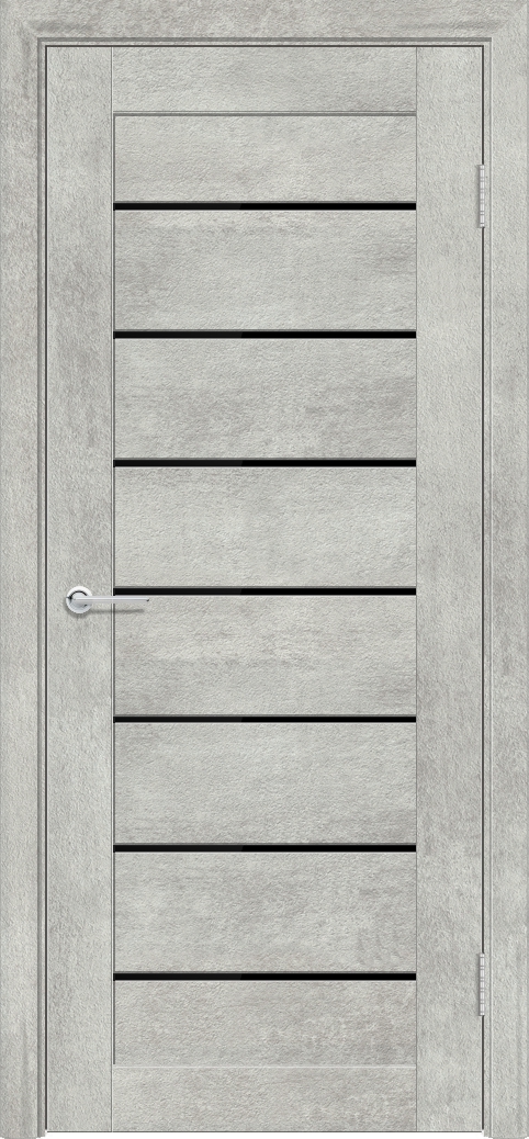 Т18, Серый бетон, Лакобель черный