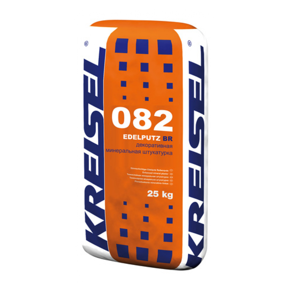 Штукатурка декоративная Kreisel EDELPUTZ 082 BR 2,0мм, 25 кг (шуба) 25 кг