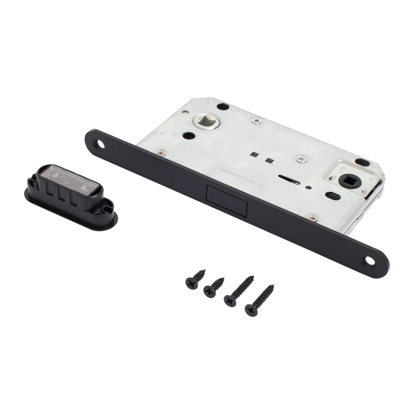 Защелка магнитная Аллюр АРТ 5300-MC-WC BL матовый черный B2B пакет 16540