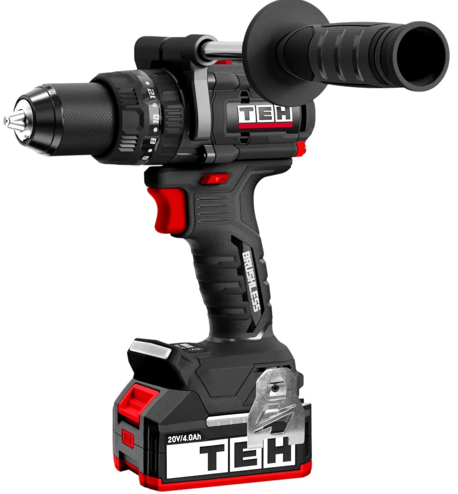 Дрель ударная аккумуляторная TEH TDBL1520-1B