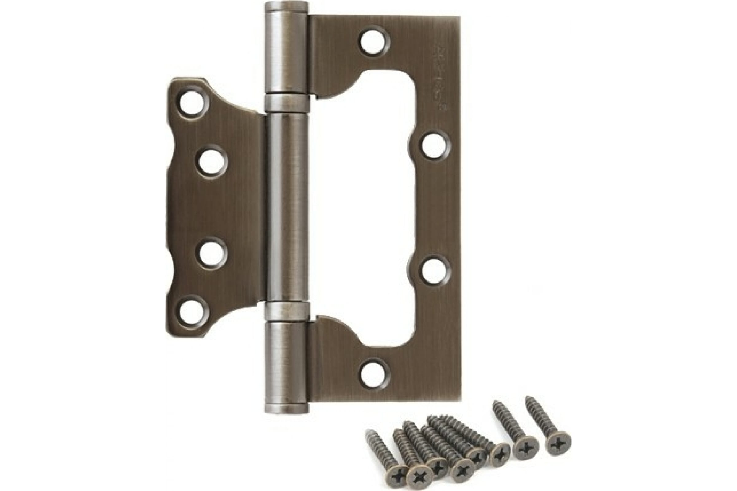 Петля универсальная накладная без врезки Apecs 100х75х2,5-B2-Steel-GRF 23225
