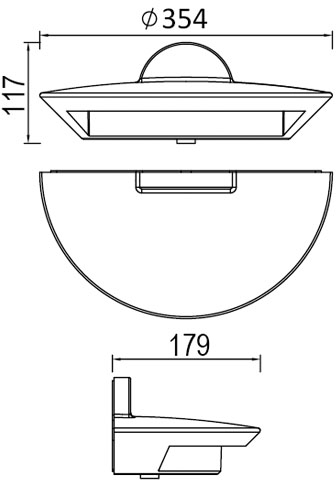 Архитектурная подсветка SIDNEY W1880L Gr