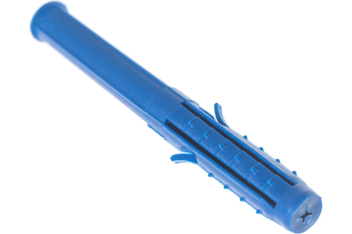Дюбель распорный синий Tchappai (усы, шипы) 6x50мм
