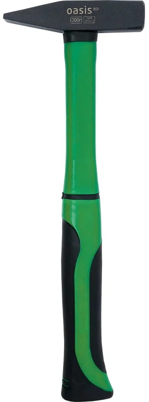 Молоток слесарный с фибергласовой рукояткой Oasis Eco (300г) 103010602002