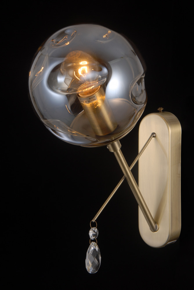 Бра Molecule MOLECULE 81045-1W ANTIQUE BRASS
