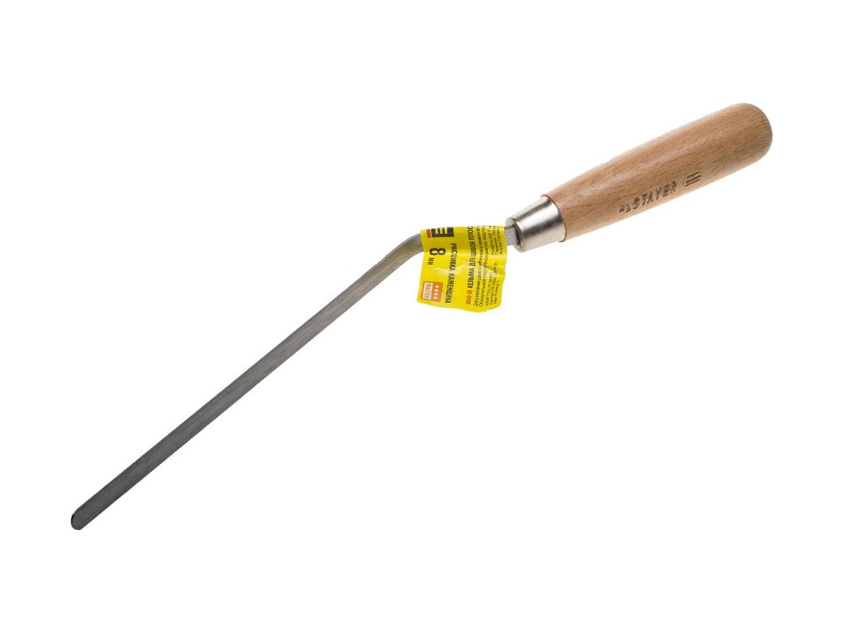 Расшивка каменщика для швов, плоская Stayer (8мм) 0840-08