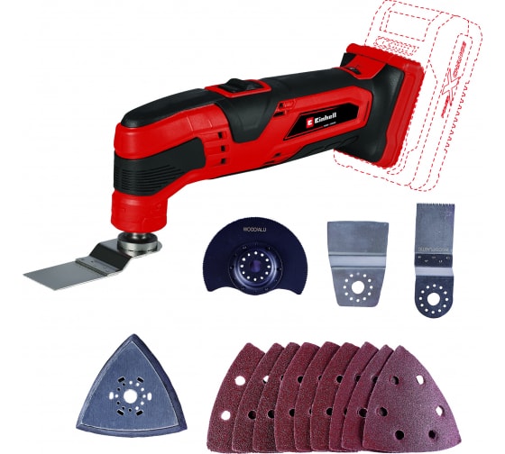 Многофункциональный инструмент аккумуляторный Einhell PXC TC-MG 18 Li 4465170SET