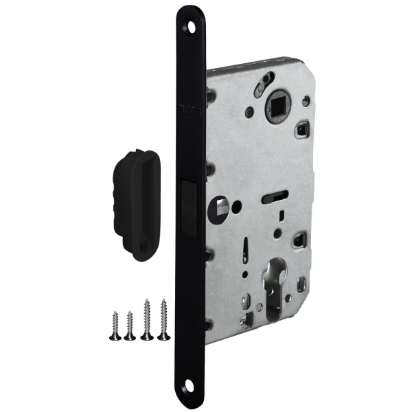 Защелка врезная магнитная Punto ML85-50/BL BL черный блистер 48797