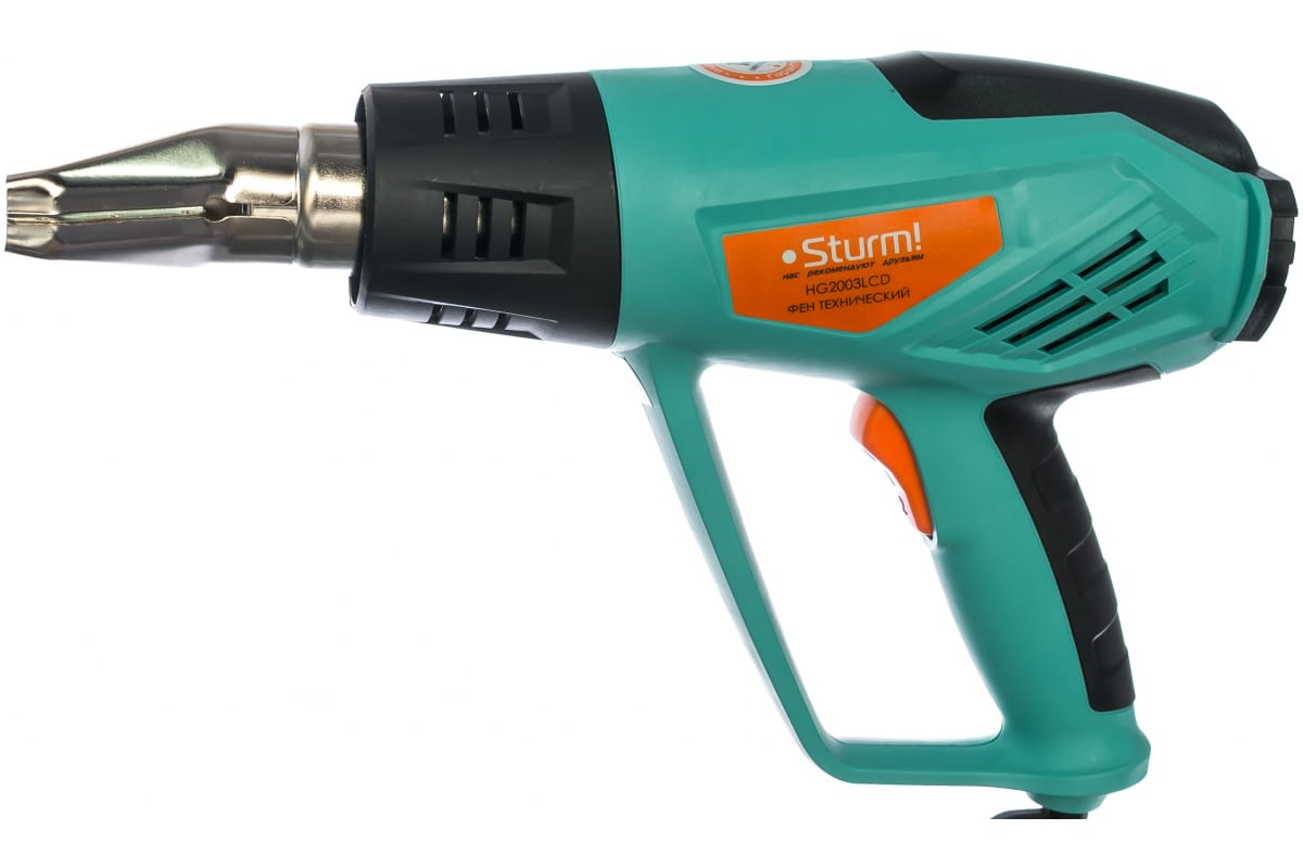 Фен строительный сетевой Sturm HG2003LCD