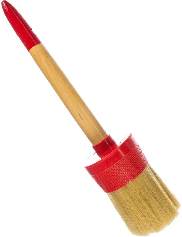 Кисть круглая с натуральной щетиной Stayer Universal №18 (60мм) 0141-60