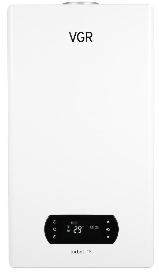 Котел газовый настенный двухконтурный VGR turboLITE VUW 23 4600010002