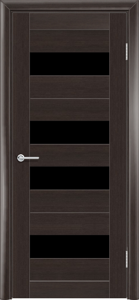 Т66, Орех темный рифленый, Лакобель черный