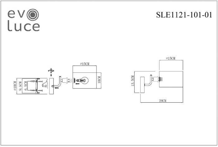 Бра Aerin SLE1121-101-01