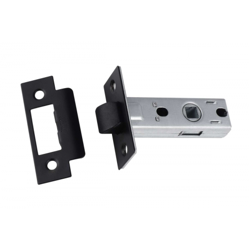 Защелка врезная Vantage P45 BL Черный (пластиковый язычок)