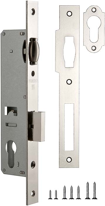 Корпус Fuaro узкопрофильного замка с роликовой защелкой PROF155-30 (155-30) CP хром 27557