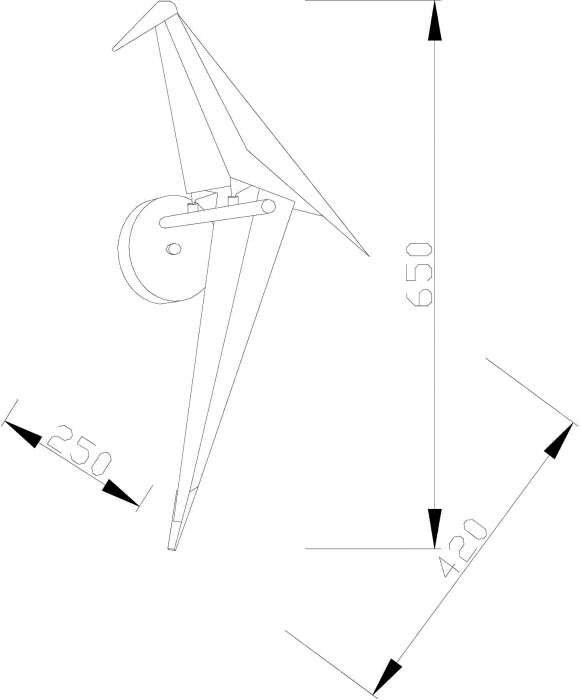 Бра Birds V3070-WL