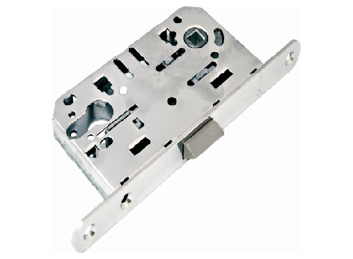 Замок межкомнатный под цилиндр пластик 821 C Iron CP хром