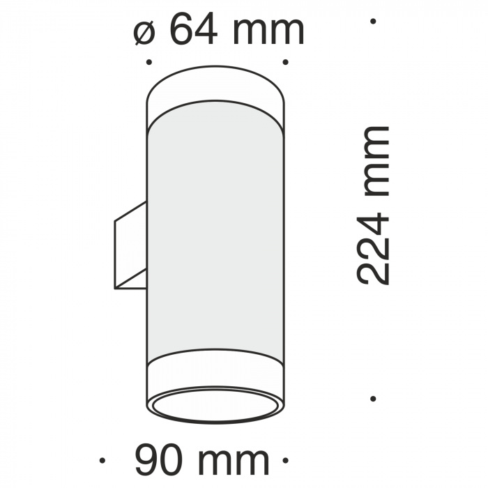 Бра Dafne C027WL-L10B