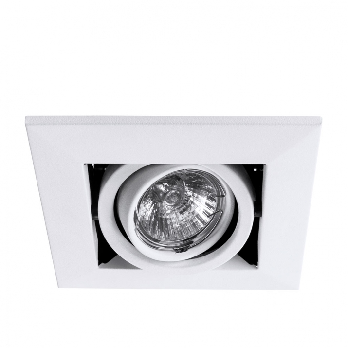 Встраиваемый точечный светильник CARDANI A5941PL-1WH