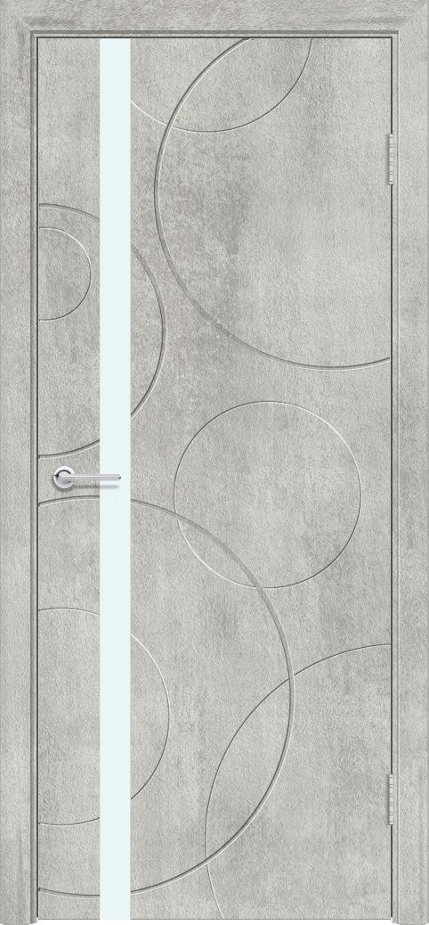 M52, Бетон серый, Лакобель белый