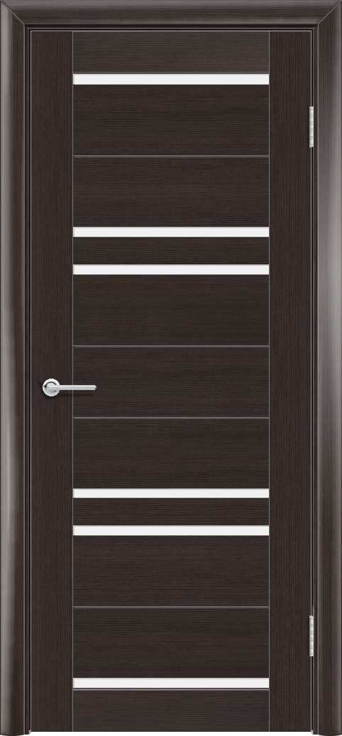 Т16, Орех темный рифленый, Белое матовое