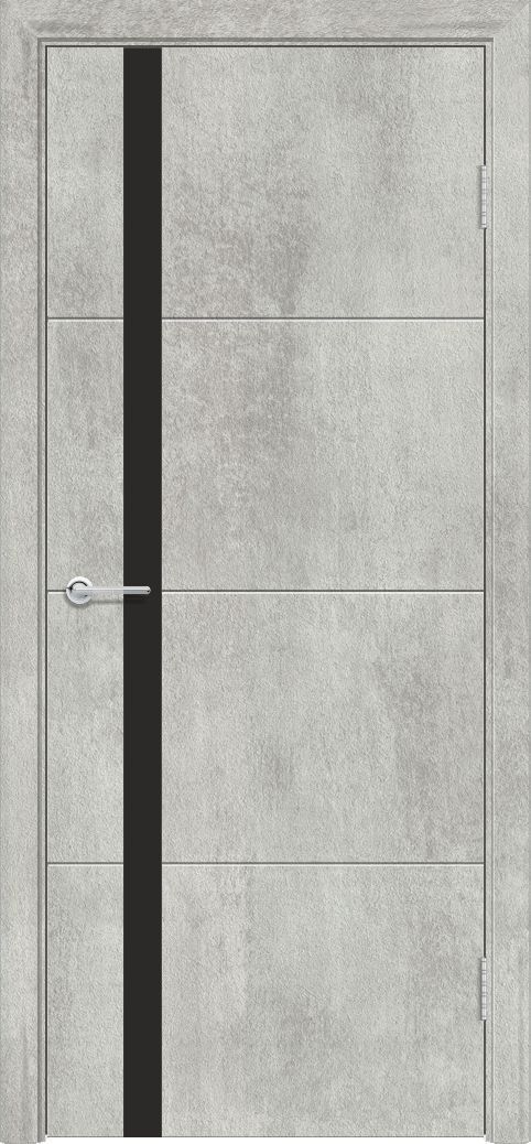 M58, Бетон серый, Лакобель черный